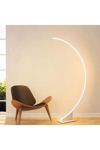 Allin Elegant and modern tilted floor lamp