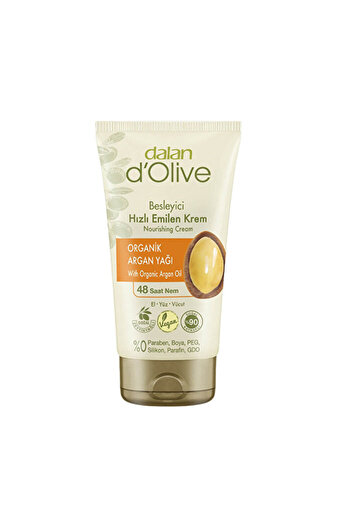 Dalan d'Olive Organik Argan Yağlı Krem - Organik Argan Yağlı Krem - 60 ml