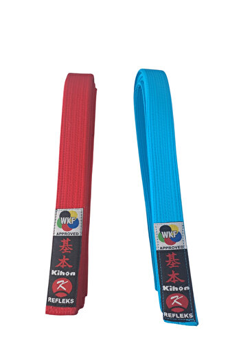 Kihon Karate Wkf Approved Competition Belt Belt Red