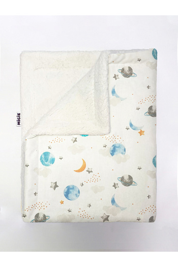 migie Wellsoft Sleeping Parachute / Quilt with Girdle 80 X 100cm (Ecru White)