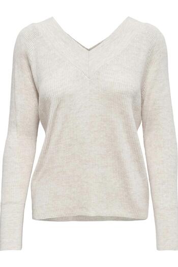 ONLY ONLNEW TESSA L/S ΠΟΥΛΟΥΡΑ ΜΕ ΛΟΥΡΙΚΟ ΚΑΤΑΣΤΡΟΦΟ NCA KNT STONE