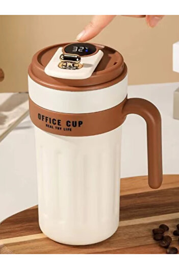MUKKO HOME Stainless 316 Steel Thermos with Digital Display 650ml Anti-Slip Cup Mug Thermos