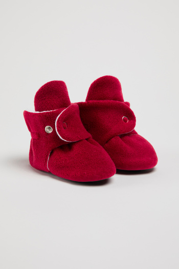 BabyZilla Non-Slip Sole, Anti-Sweat Cotton Lined, Adjustable Snap, Home Shoes, Baby Shoes