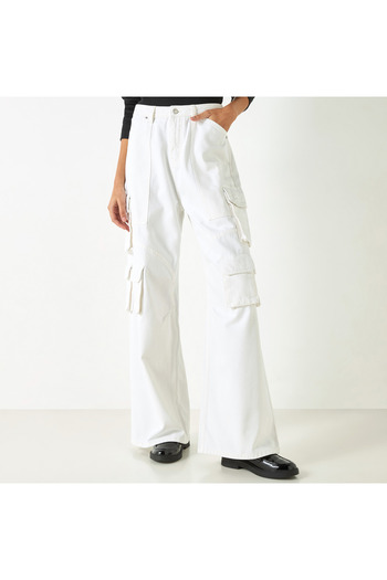 Lee Cooper Wide Leg Cargo Pants