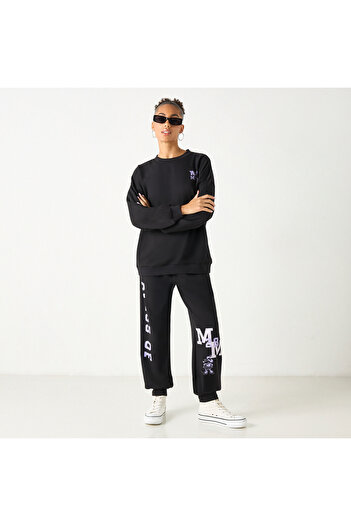 SP Characters Minnie Mouse Print Joggers With Pockets