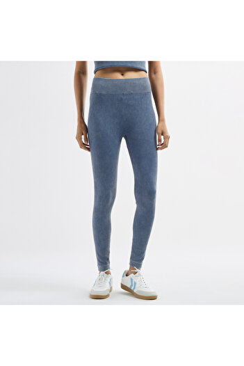 FAV Ribbed Leggings With Elasticated Waistband