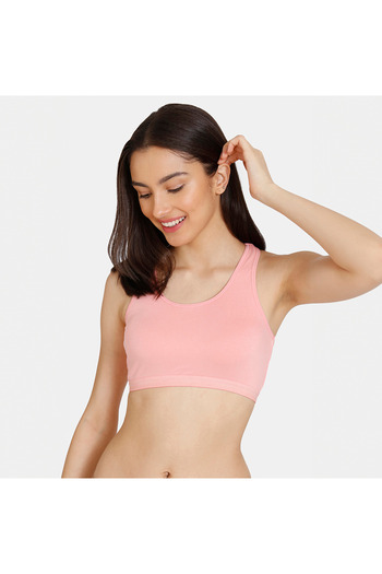 Zivame Set Of 2 - Non-padded Non-wired Teen Bra With Racerback