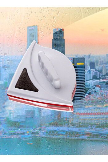 sharpdo Classic Triangle Magnetic Window Cleaner for Cleaning Windows,Suitable for 15-24mm Glass