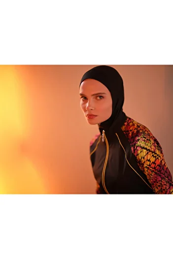 ALFASA Hijab Swimsuit with Raglan Sleeve Detail