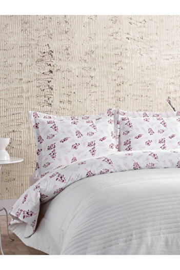 Doqu Home Multi Selection Nevresim Takımı + Yatak Örtüsü Diador Tek Kişilik - Ekru