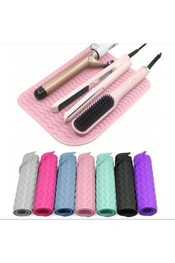 Hayveys Silicone Pad Curling Iron Straightener and Mat
