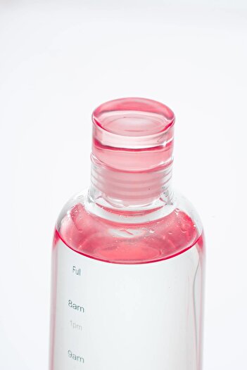 ACAR Pury Pink Glass Water Bottle - 500 ml