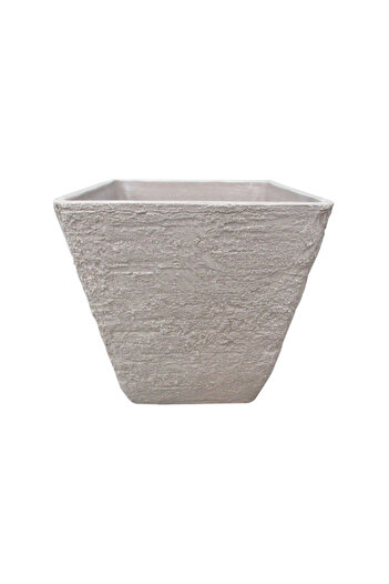 SERENE Sturdy Feet Base High Quality Sandy Stone Garden Planter 32.5 x 35cm