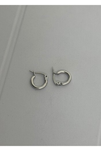 KİLİGİSTANBUL Minimal Steel Ring Earring