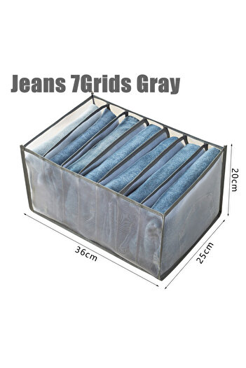 Choice Jeans-gray Jeans Organization Storage Box Closet Organizer Clothing Organization System Drawer Organ