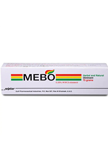 MEBO Meboo Ointment for Burns, Herbal Extract, 75g Pack