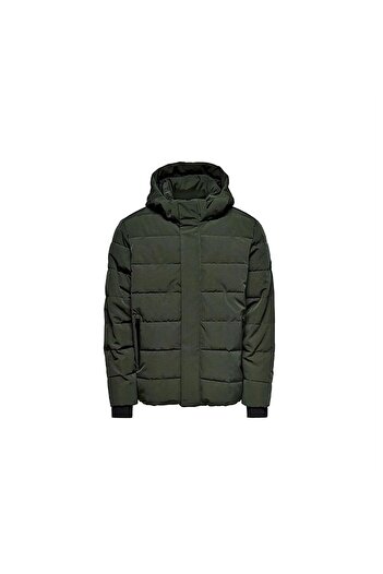 ONLY Onscayson Puffa Otw 22019598   Men's Khaki Jacket