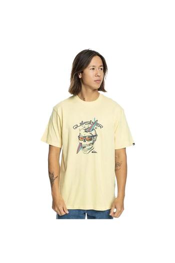 Quiksilver Κίτρινο Ropa για άνδρες: Μπλουζάκι One Last SurfEQYXT07674-16884