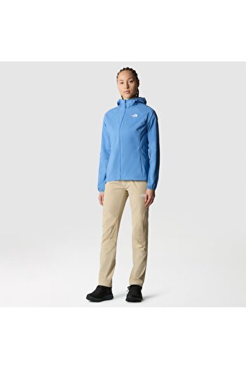 THE NORTH FACE Nimble Hoodie Women's Navy Blue Stand Collar Jacket
