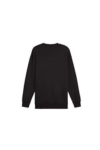 Puma Men's Black Sweatshirt - Better Classics, Relaxed Crew, 624244 -01