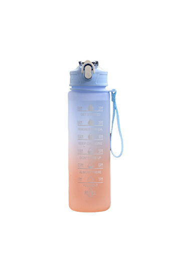 Choice12 Style H Sports Water Bottle with Time-Tracking Straw Leak Proof Locking Flip Cover for Easy Carry Id