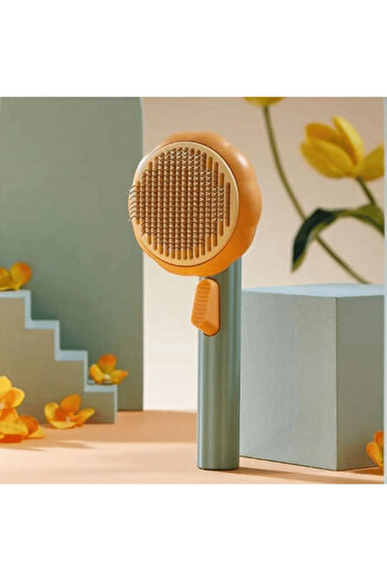 Pribor Cat and Dog Pumpkin Design Pet Comb
