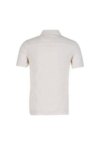 Lee Cooper Ανδρικό μπλουζάκι Tylen 100% βαμβακερό γιακά πόλο εκρού