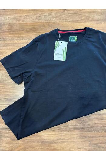 Jiber Ανδρικό μπλουζάκι Comfort Casual από ύφασμα μπαμπού με κοντό μανίκι