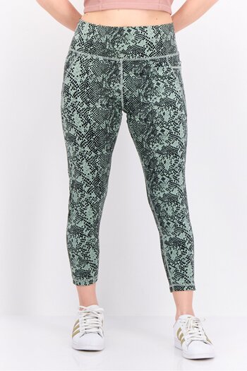 adidas Women Tight Fit Training Leggings, Green