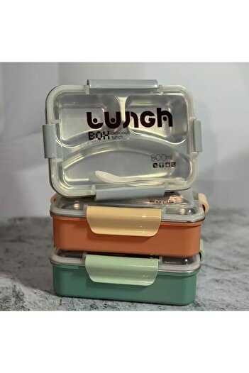 Kayra Stone Lunch box 3 Bölmeli 800ml renkler stok durumuna göree