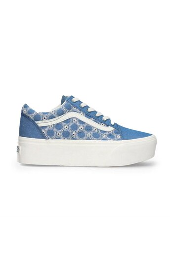 Vans Ua Old Skool Stackform Women's Casual Shoes Vn0A7Q5Mblu1 Blue