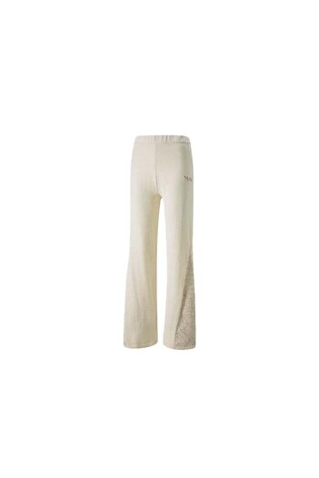 Puma X Maggie Knit Pant Γυναικείο Φούτερ 522147-65 Λευκό