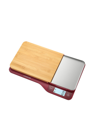 Lawazim Digital Kitchen Scale with Removable Chopping Board - Food Weight Scale for Cooking & Meals