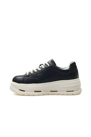 Lufian Agatha Women's Genuine Leather Casual Sports Shoes 25Y 121230007   Z Black