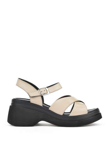 Ziya Women's Genuine Leather Sandals 151992 Z64004 Ice Heels