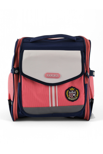 ROSECENTERBAZAAR Spine Protection New British Style 1-3 Grade Boys and Girls Cross-Section Primary School Bag (Imported)