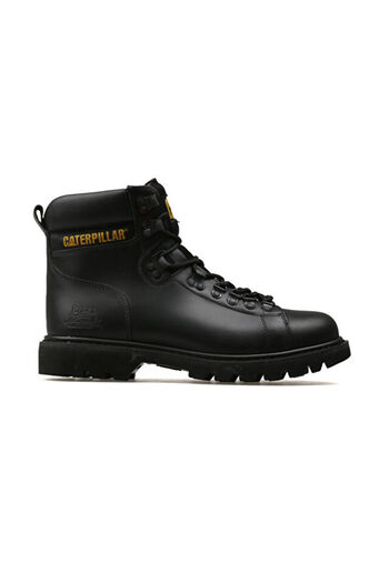 Cat Alaska Men's Casual Boots 015m 100008 -Black-Leather Black