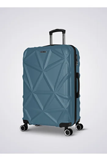 PARAJOHN Matrix 24-Inch Medium ABS Hard Case Checked-In Luggage Trolley Bag with 8 Spinner Wheels and Lock