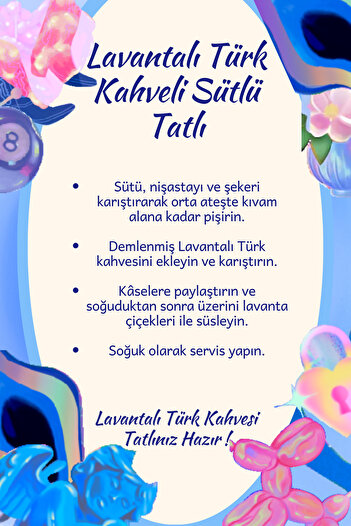Mim and More Luminara Studio x Kısmet Turkish Coffee - Lavanta Aromalı Türk Kahvesi, 150 Gr