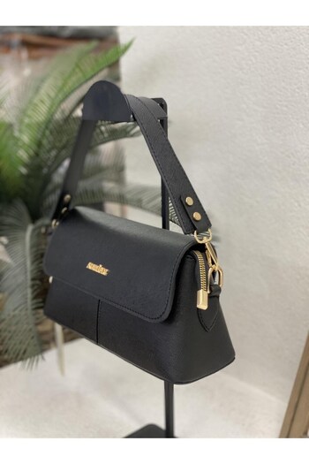 Armine Modern Shoulder Bag Black Bag