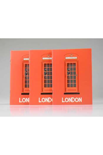 4nio Mini blocnotes din 3 piese London