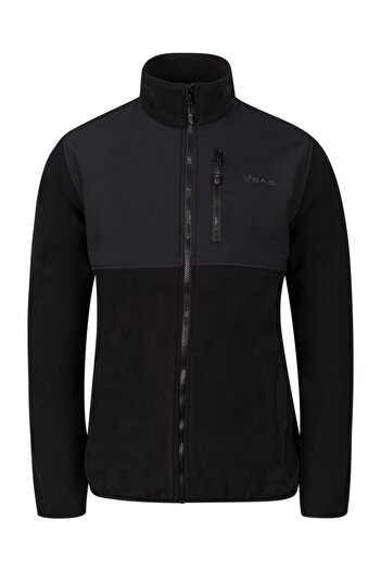 2AS Cliff Men's Thin Fleece Sweatshirt - Black