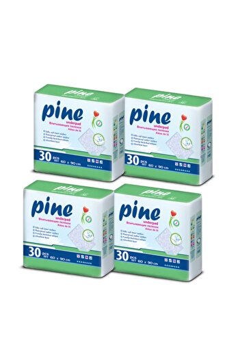 Pine Mattress Protector 4 Pack (60x90 Cm) 120 Pieces