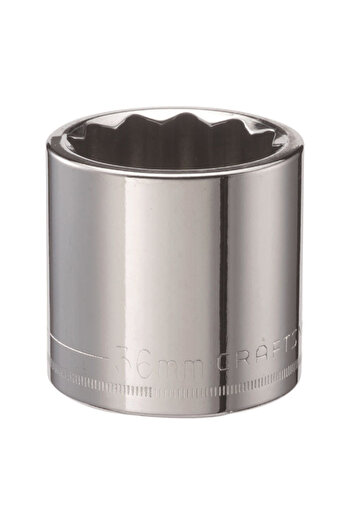 CraftSman Alloy Steel Nickel-Plated 12-Point Socket 1 and 2inch