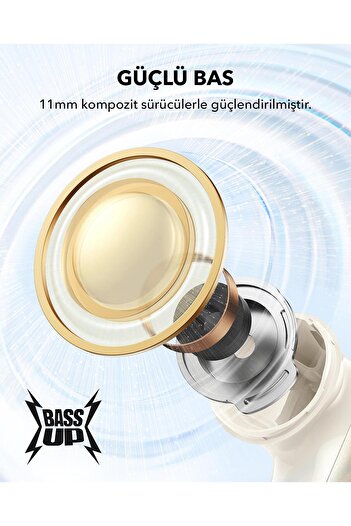Anker Soundcore P40i Kulak İçi Bluetooth Kulaklık - Mavi- A3955