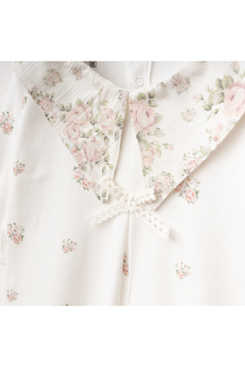 CFRA Combed Jumpsuit with Girl's Collar and Booties