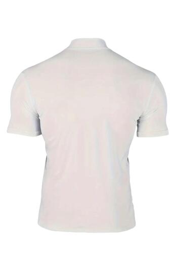 Oksit Αθλητικό ανδρικό μπλουζάκι Deux Slim Fit εύκαμπτο ζιβάγκο με κοντό μανίκι
