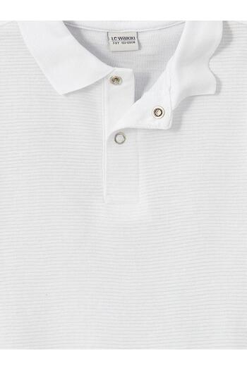 LC Waikiki Ανδρικό μπλουζάκι με υφή LCW Kids Polo Neck