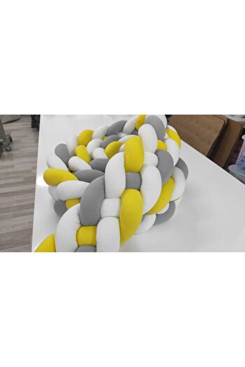 meleginisiklitoplari Örgü Korumalık 620 Cm 4'lü Örgü Yatak Kenar Koruma