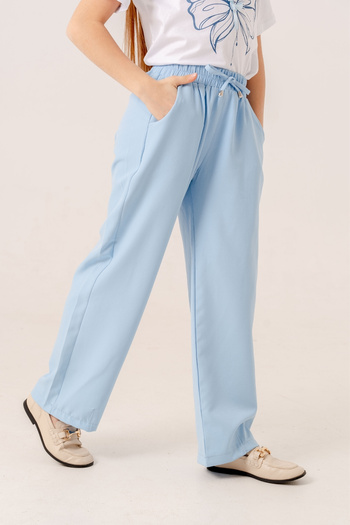 GİYİCEM TEKSTİL Girl's Trousers with Trousers 2566